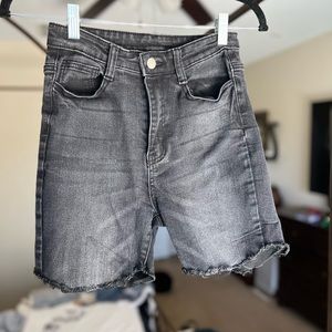 SHEIN Cut Off Jean Shorts